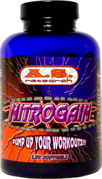 Nitrogain NO2 bodybuilding supplement - muscle pumps