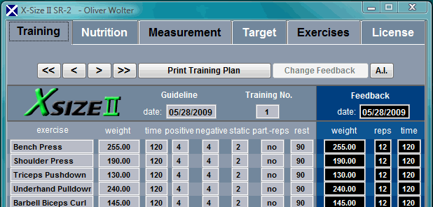 weightlifting software